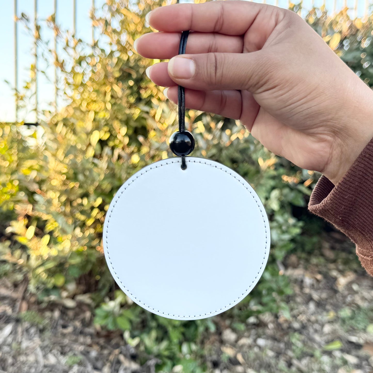 PU Leather Car Ornament