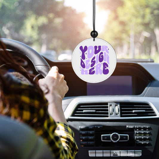 PU Leather Car Ornament