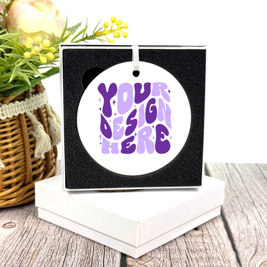 Ceramic Ornament with Gift Box