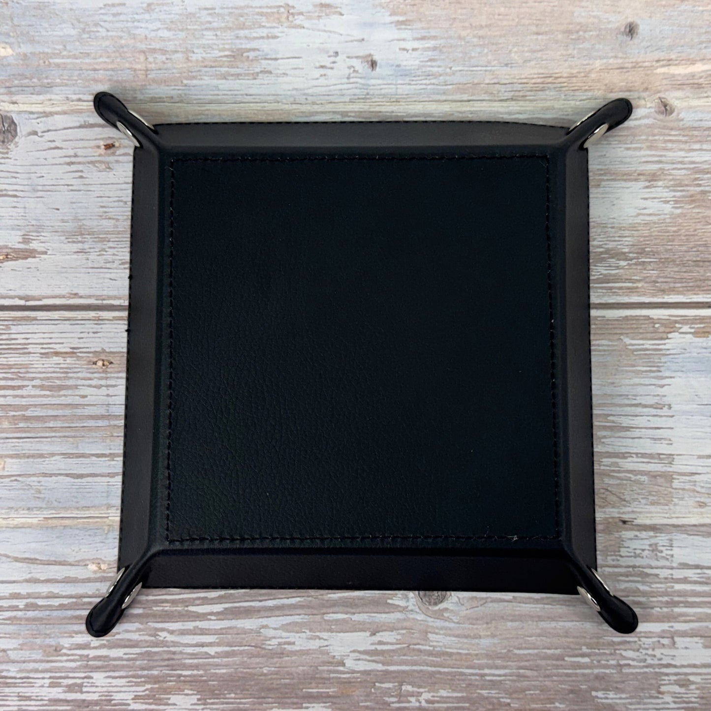 Foldable PU Leather Oxford Fabric Tray