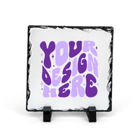 Square Photo Slate with Stand