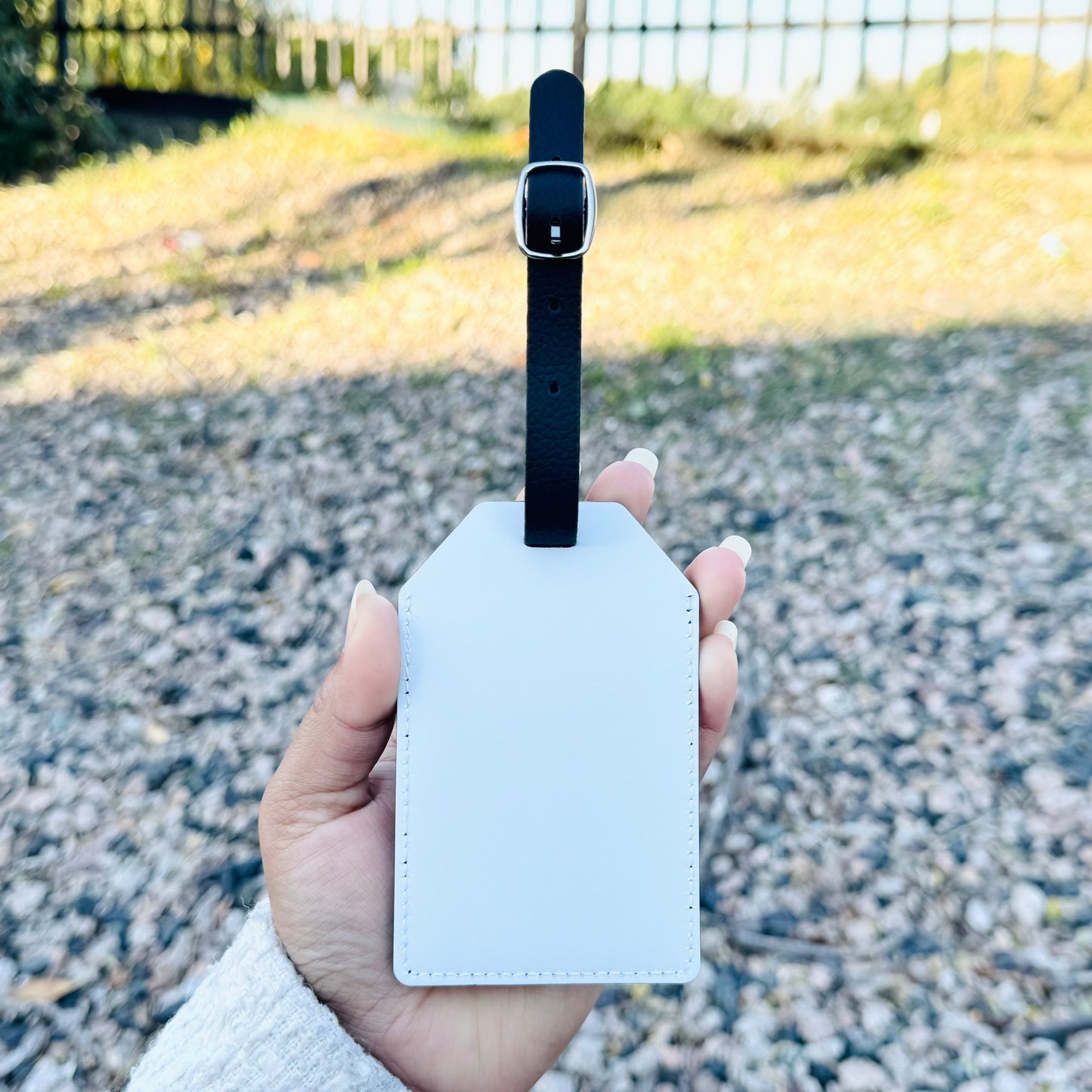 Personalized PU Leather Luggage Tag