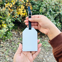 Personalized PU Leather Luggage Tag