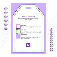 Personalized PU Leather Luggage Tag