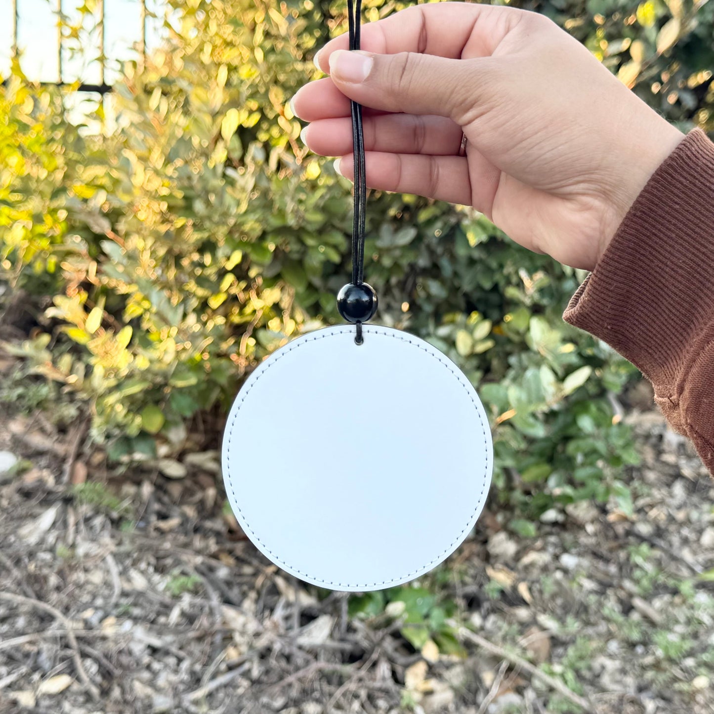 PU Leather Car Ornament