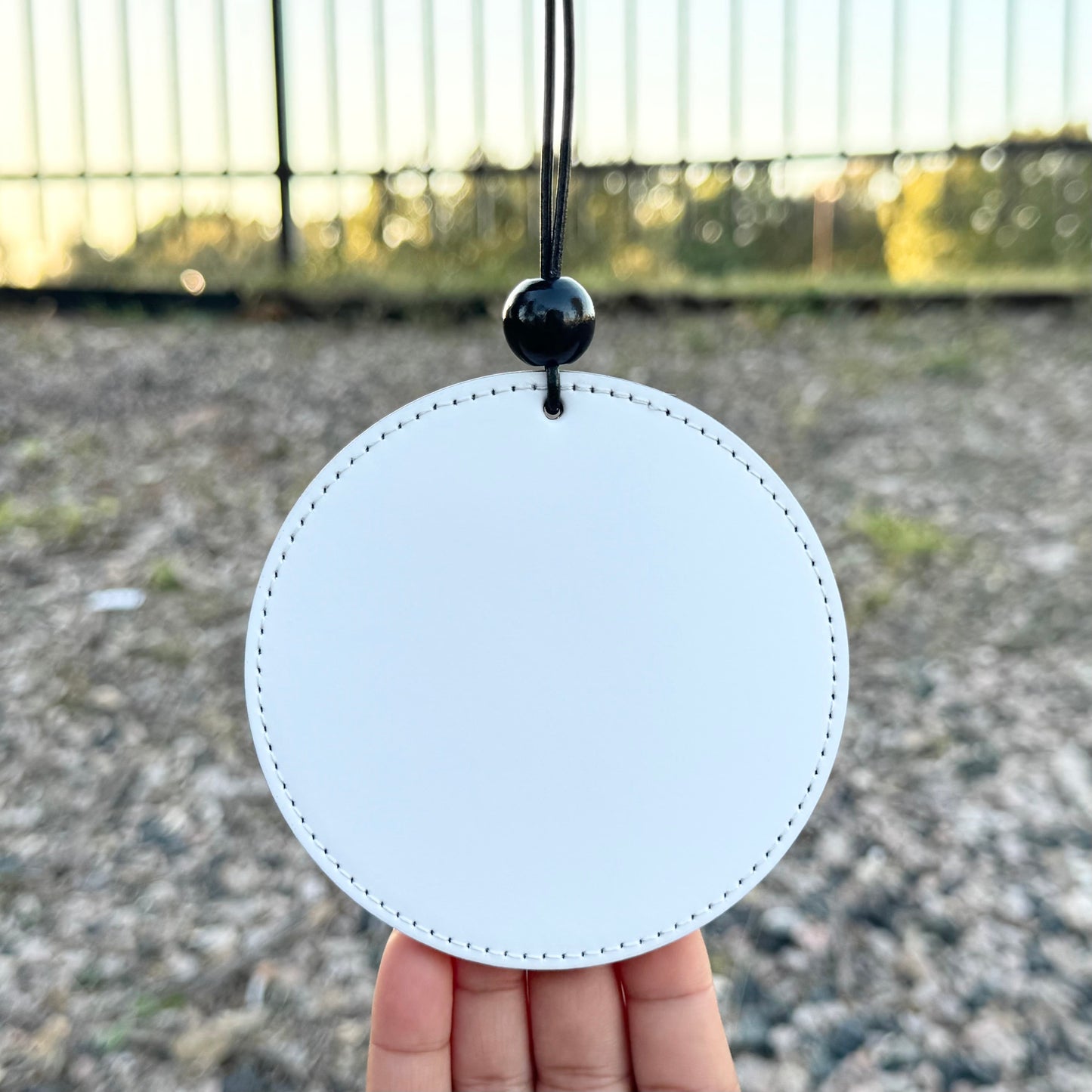 PU Leather Car Ornament