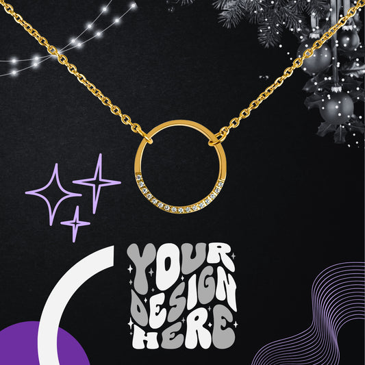 Circle Pendant Necklace