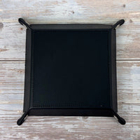 Foldable PU Leather Oxford Fabric Tray