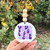 Wooden Bead Ornament