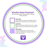 Wooden Bead Ornament