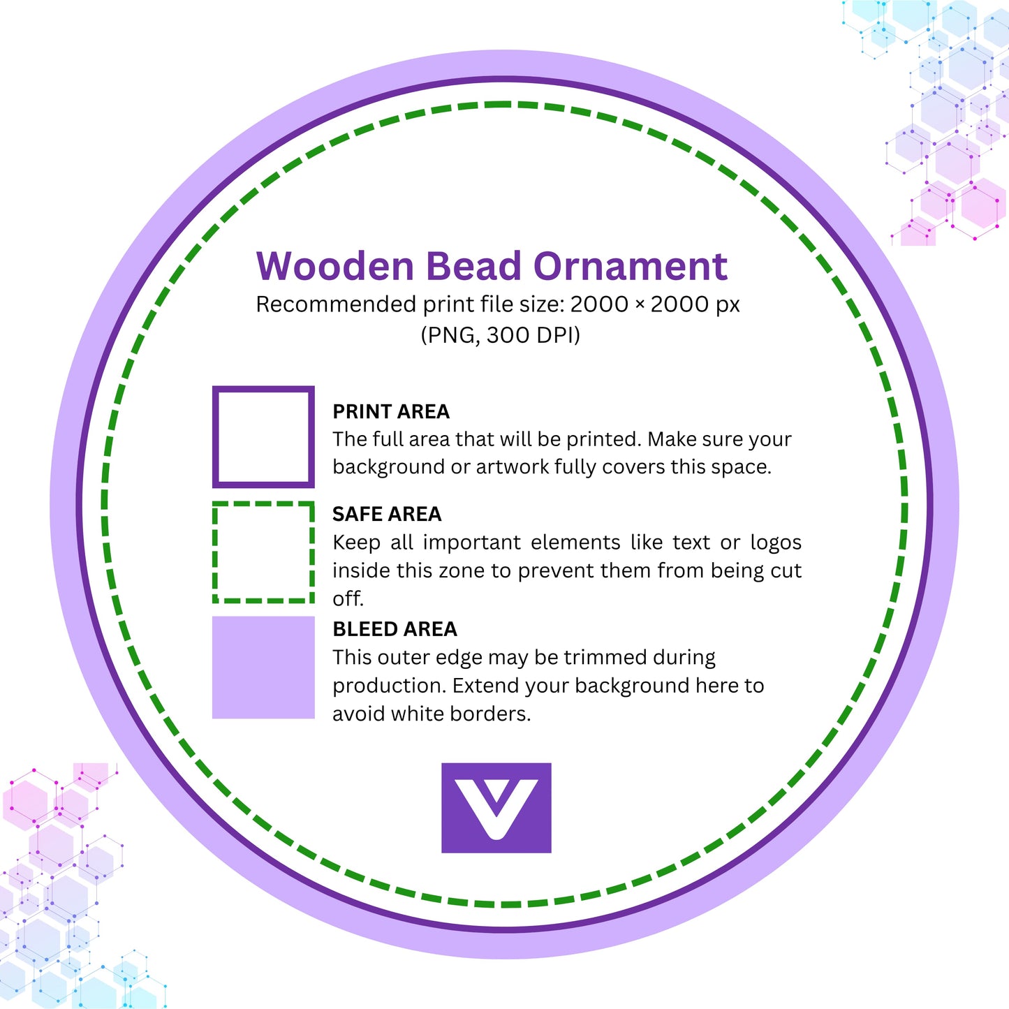 Wooden Bead Ornament